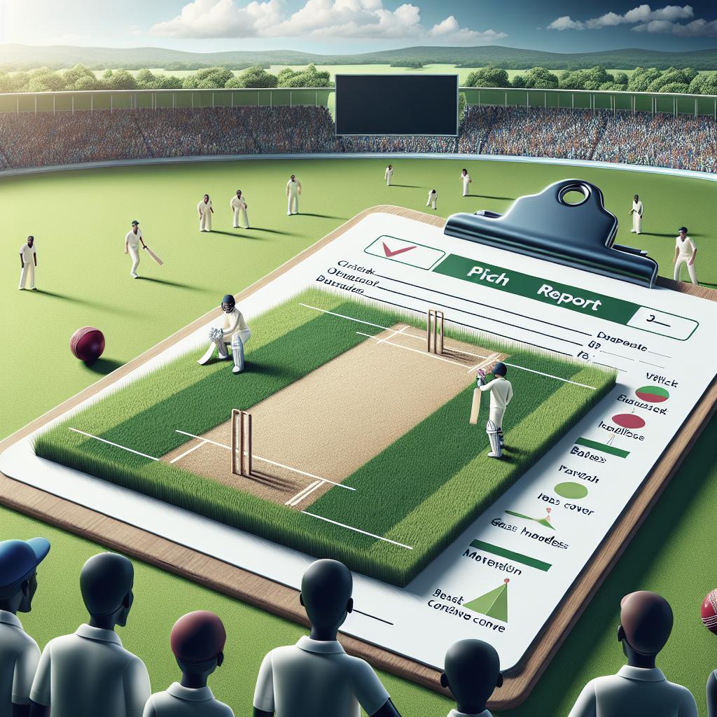 Understanding the Key Elements of a Cricket Pitch Report